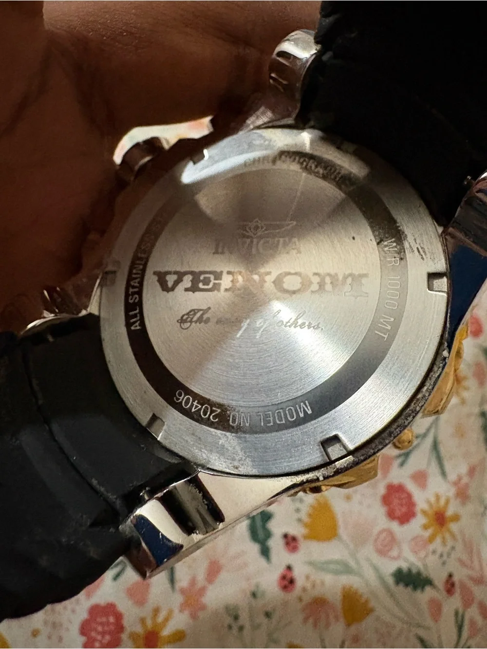 Invicta Reserve Venom Gen 2 model no 20406 dead battery